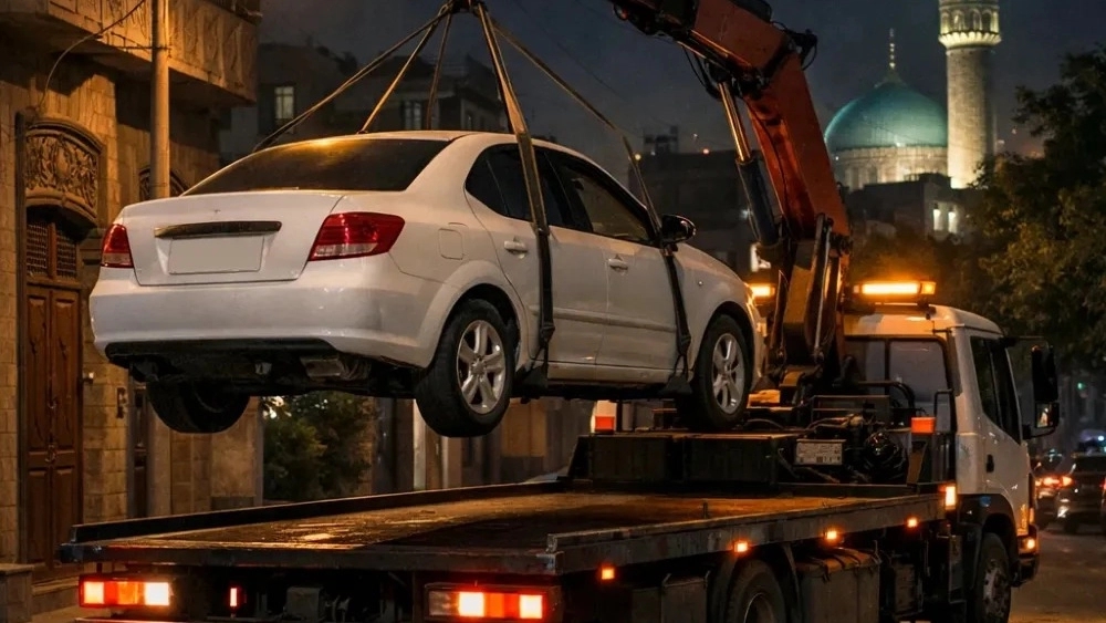 خدمات جرثقيل خودرو در پرديس فاز 3 و 4 و تهران