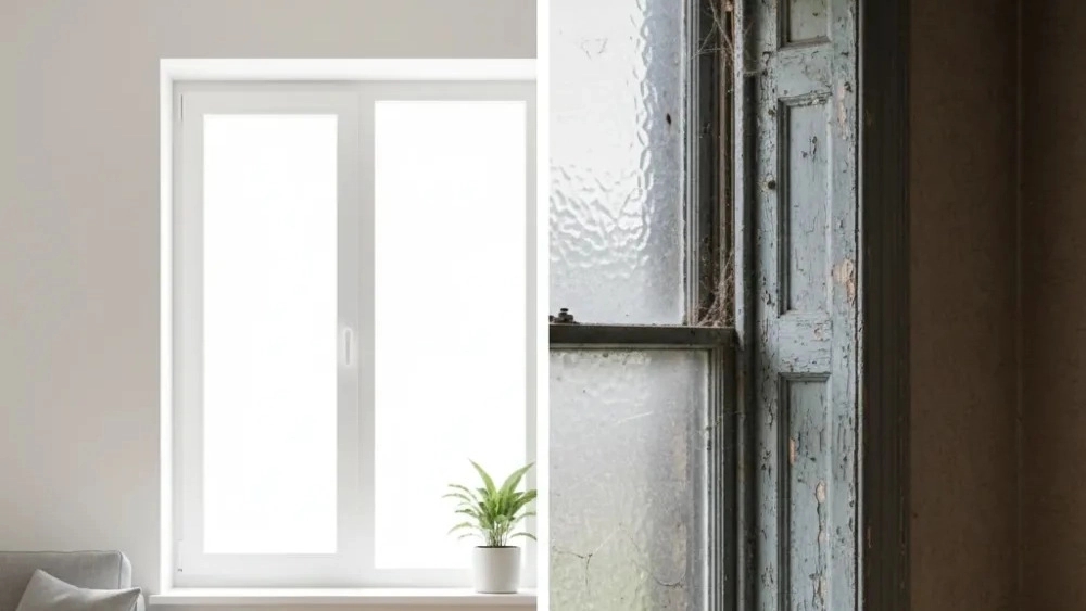 تفاوت درب و پنجره UPVC با مدل‌های قدیمی