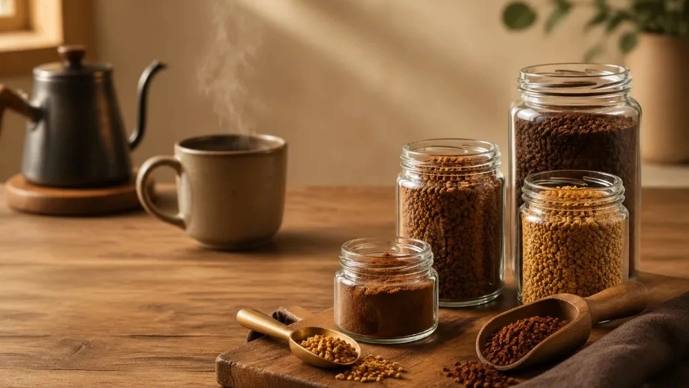 خرید قهوه فوری گلد اسپرسو و فله در باوین گروپ