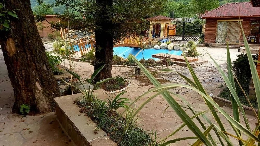 محوطه سازی مدرن و مینیمال برای ویلاهای شمال