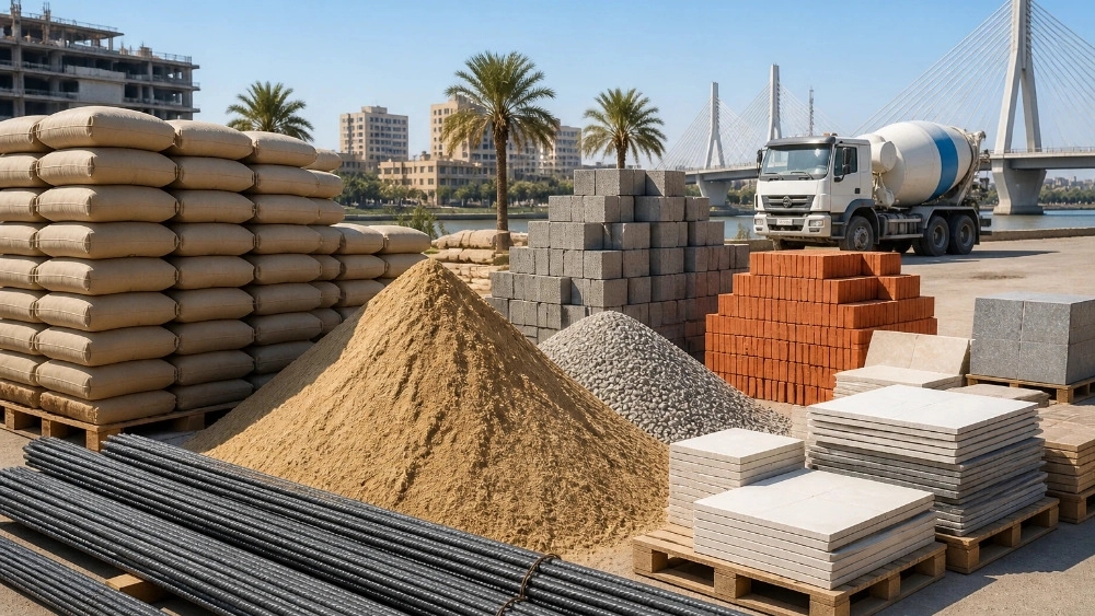 خرید مصالح ساختمانی قیمت مناسب در اهواز