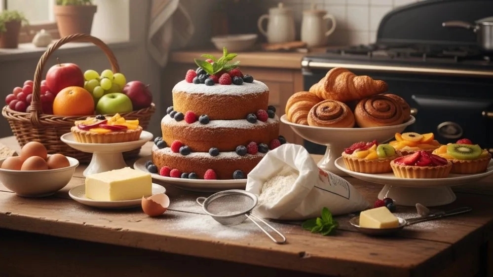 آموزش و فروش کیک و شیرینی تولد در ورکشاپ کیک رنگارنگ