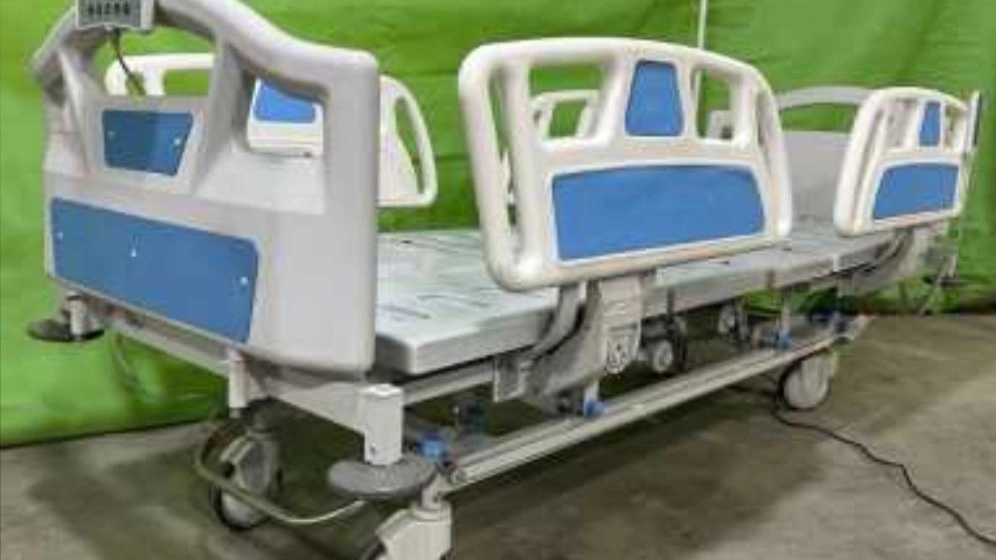 خرید تخت ICU مدل فول آپشن ۴ تکه  موتور برقی و استاندارد بیمارستانی آرام گستر البرز