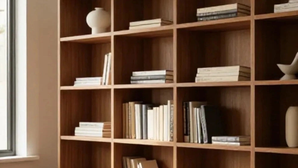 سفارش ساخت کتابخانه‌ چوبی و ام‌دی‌اف در اندیشه
