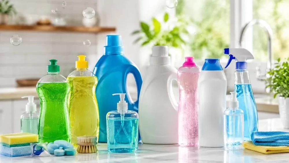 فروش مواد شوینده و بهداشتی در فروشگاه یحیوی
