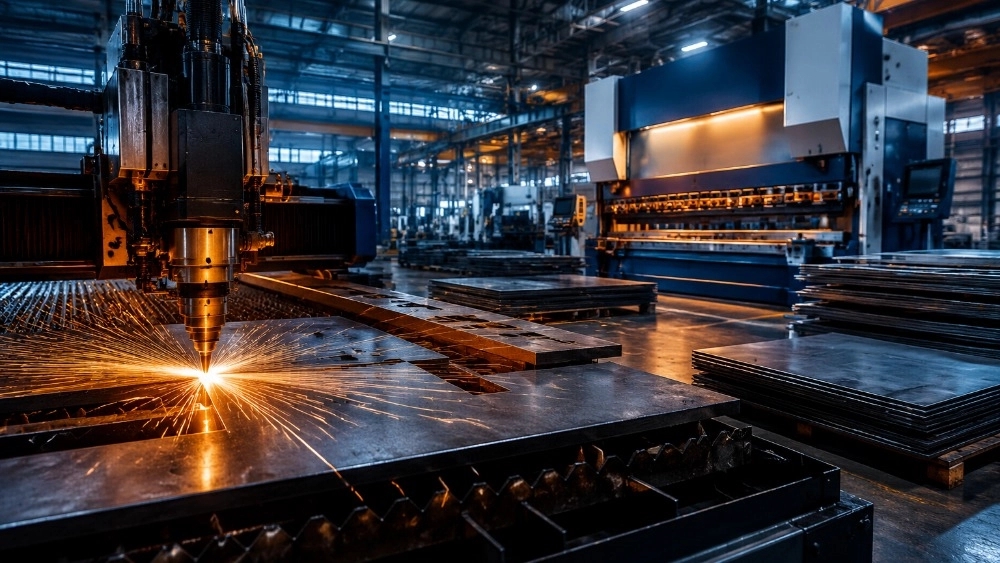 خدمات برش لیزر و خمکاری cnc در قلعه حسن خان