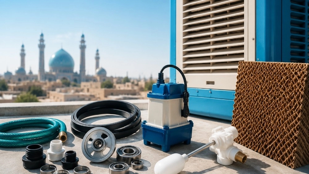 فروشگاه قطعات کولر آبی در قم