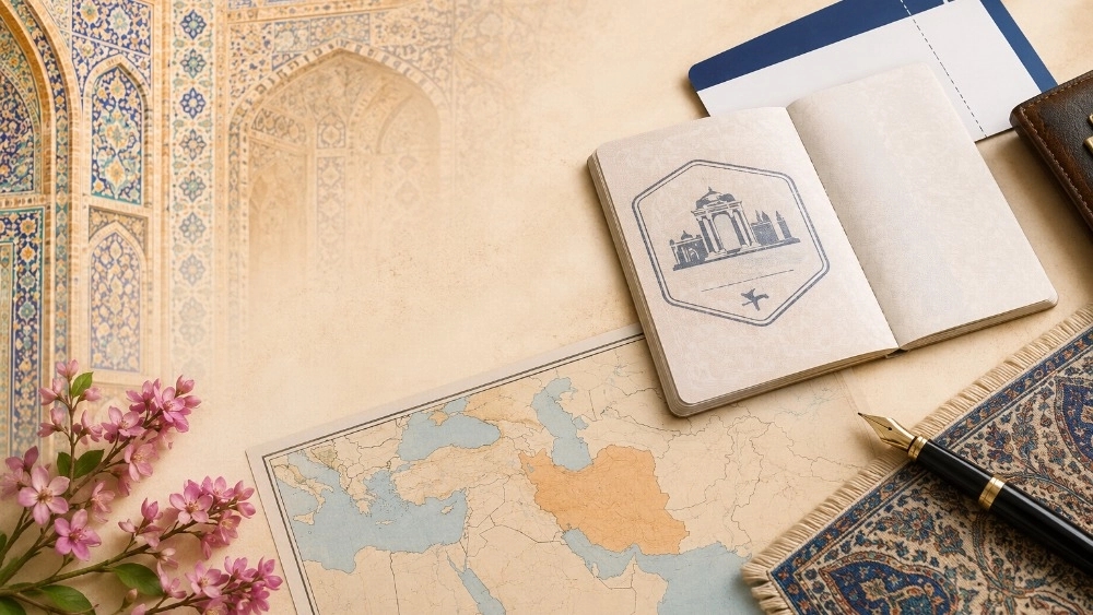 راهنمای اخذ ویزا در شیراز