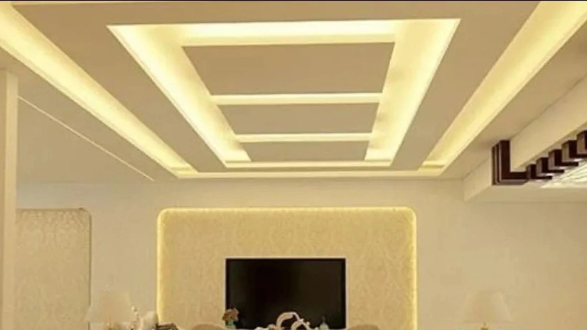 کناف کاری افضلی، اجرای سقف کاذب آذران چلیک و تی وی وال در کرمان