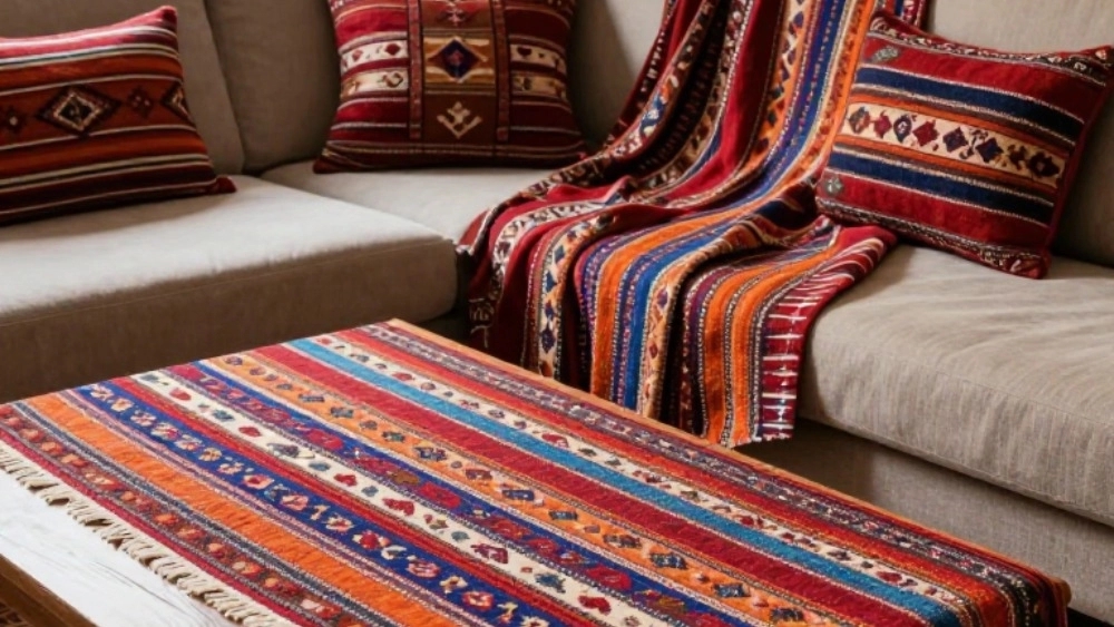 فروش پارچه جاجیم برای دکوراسیون و صنایع‌دستی