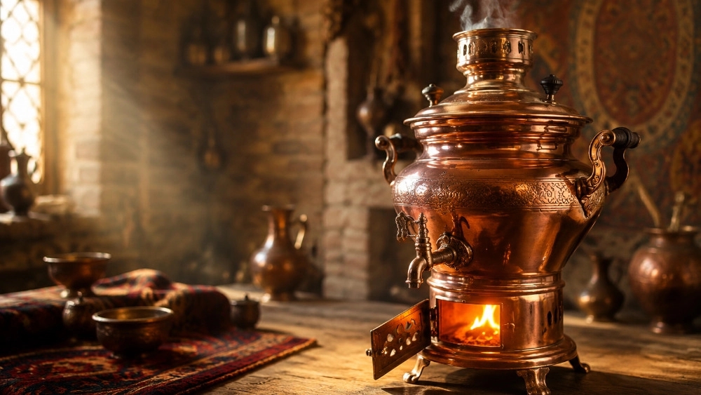 خرید مستقیم سماور هیزمی از تولیدی در تبریز