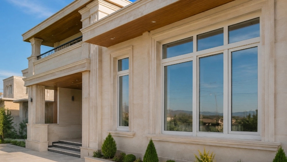 قیمت پنجره دوجداره UPVC در نیشابور