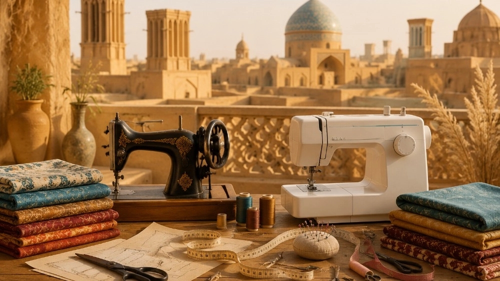 یادگیری خیاطی از مبتدی تا پیشرفته در یزد