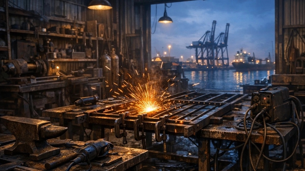 خدمات جوشکاری و آهنگری در بندرعباس