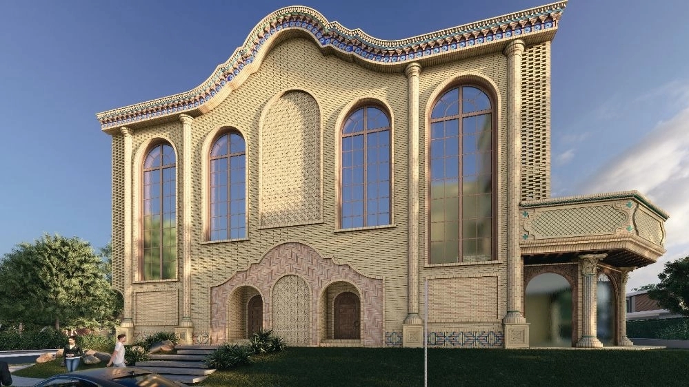 معماری سنتی خیرآبادی، طراحی و اجرای نما سنتی و معماری ایرانی در تهران