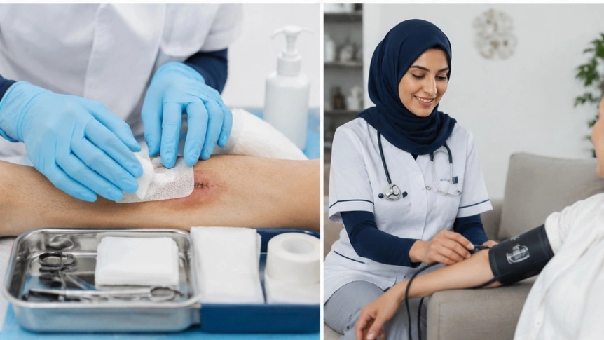 پانسمان و تزریقات در منزل با کادر مجرب یاس سپید در ارومیه