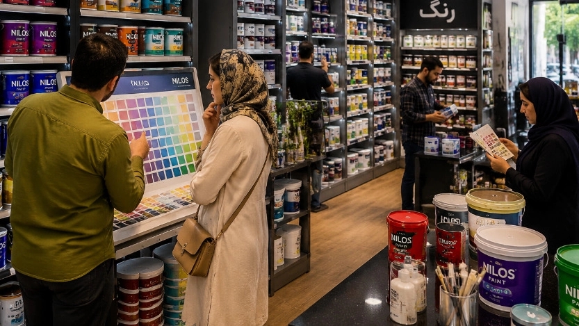 خرید رنگ ساختمانی و صنعتی باکیفیت در تهران