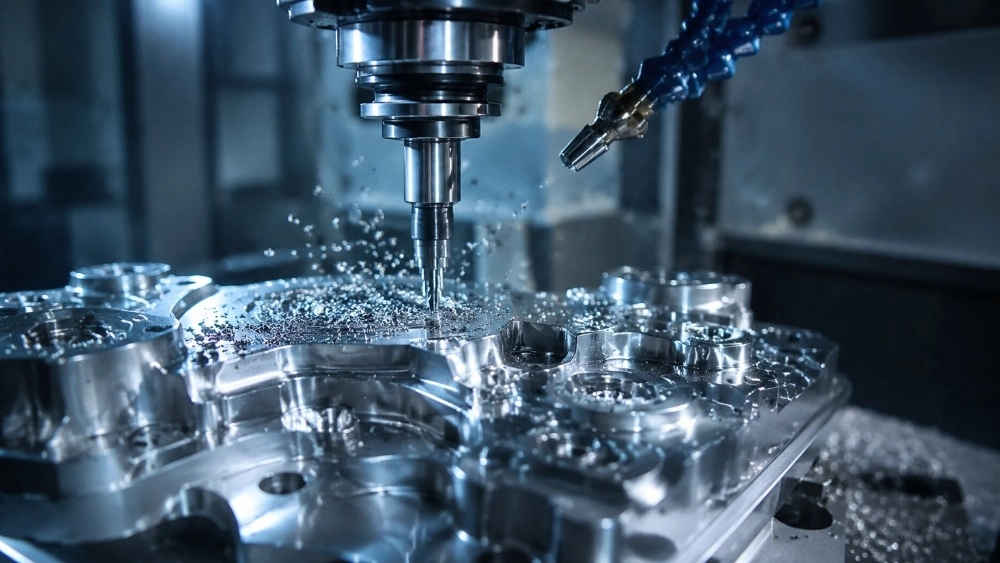 ساخت و برش قطعات صنعتی با دستگاه CNC توسط شرکت آریا صنعت