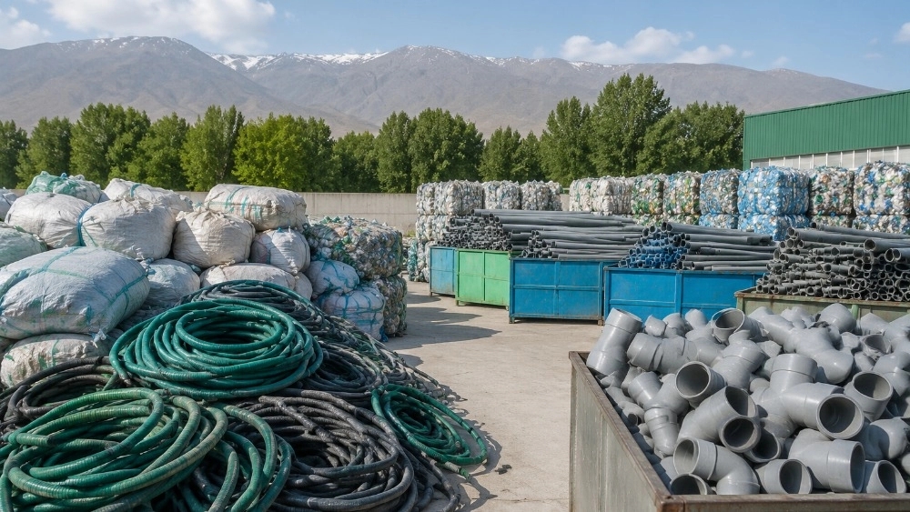 خرید ضایعات شلنگ، گونی و PVC در قزوین با ضایعات ماکویی