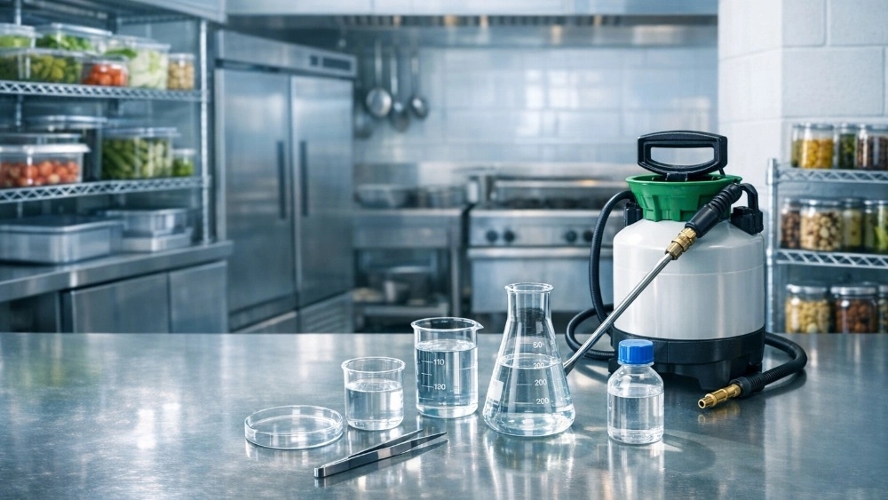 خدمات بهداشت محیط سمپاشی و نمونهبرداری در قزوین