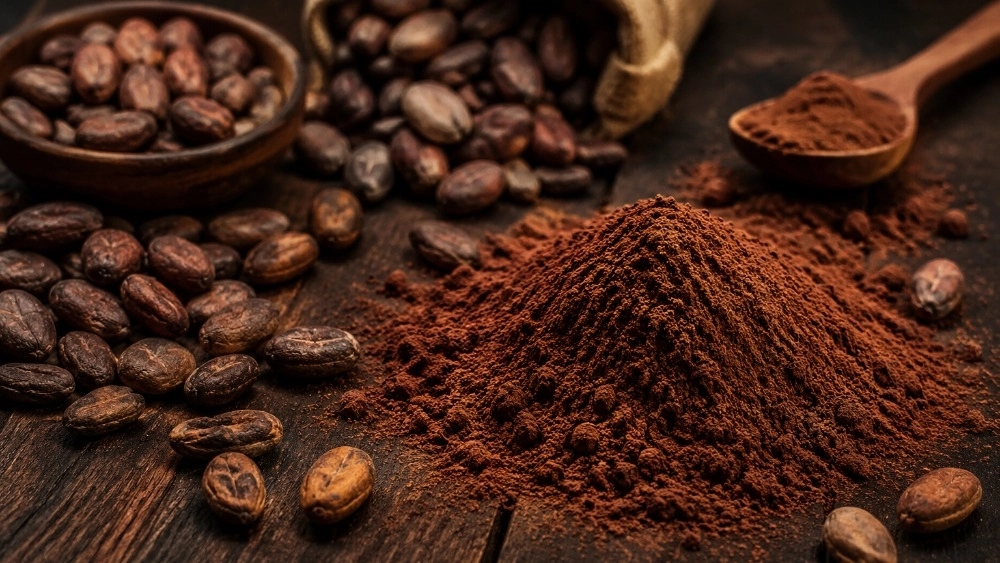 فروش پودر کاکائو نچرال در مهاب فیدار آسیا