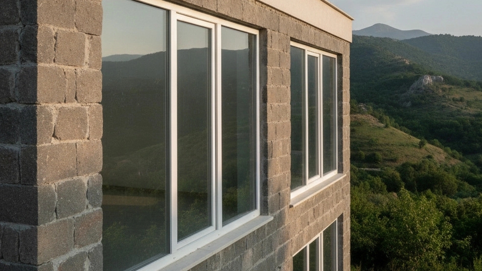 قیمت درب و پنجره UPVC دوجداره برای ویلا و خانه در کردستان