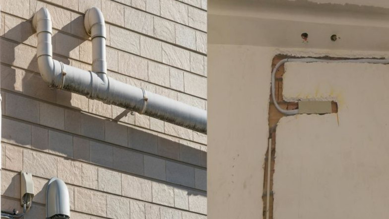 Advantages of built-in gas piping