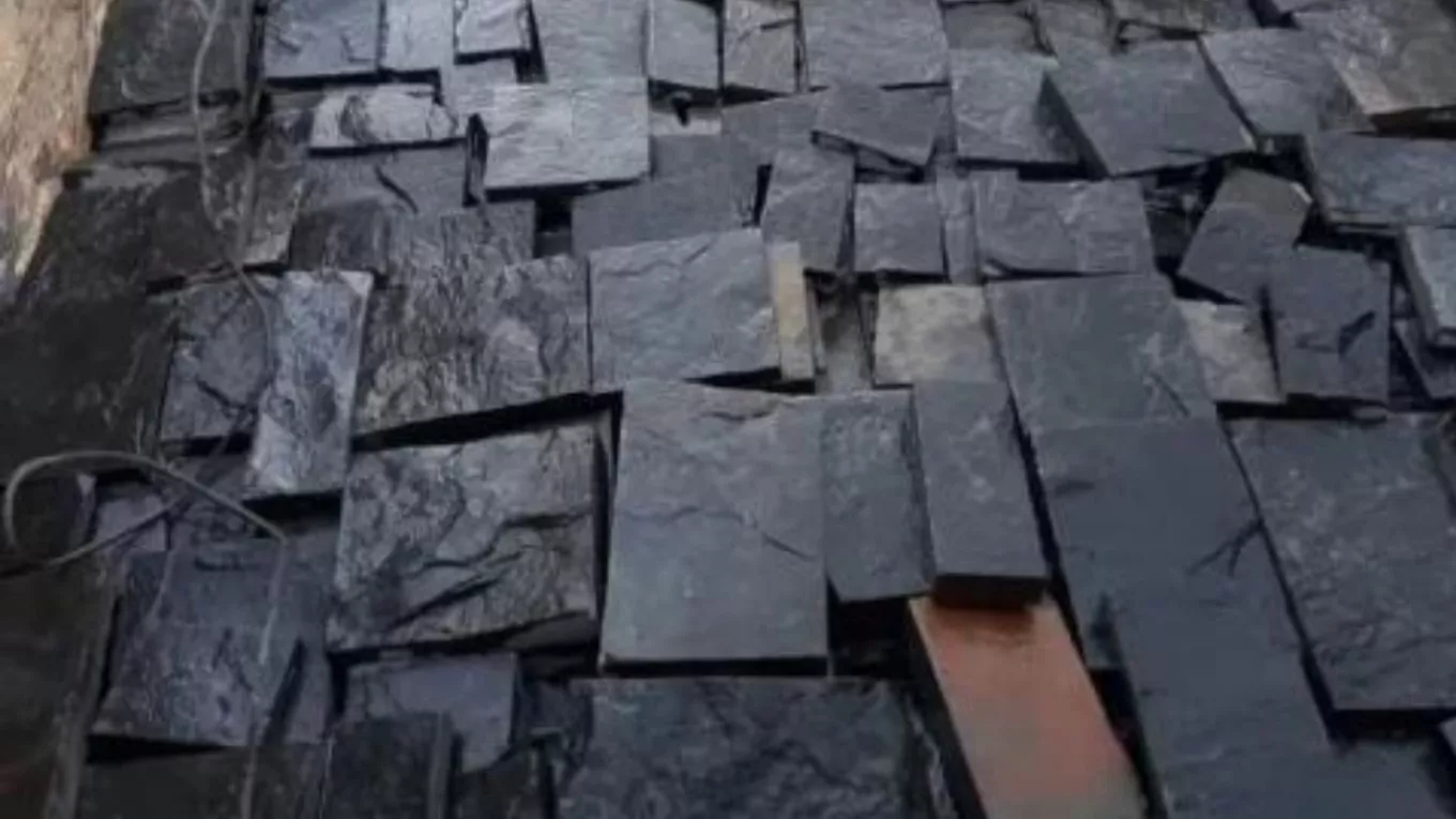 سنگ ورقه ای مشکی میگون و کاربرد آن