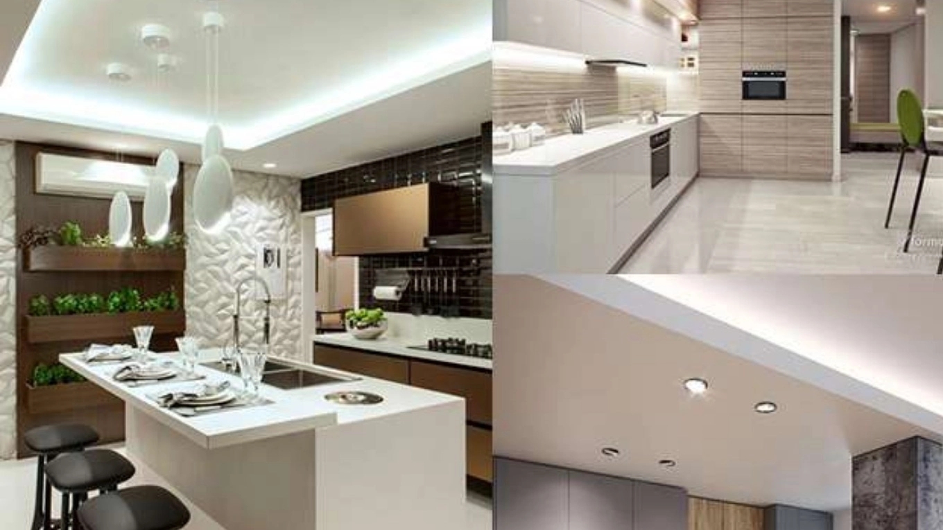 زیبایی کناف کابینت در دیزاین آشپزخانه