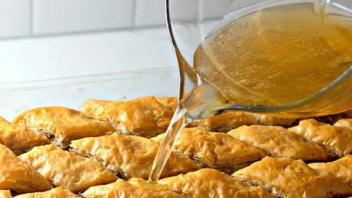 طرز تهیه شربت باقلوا ترکی