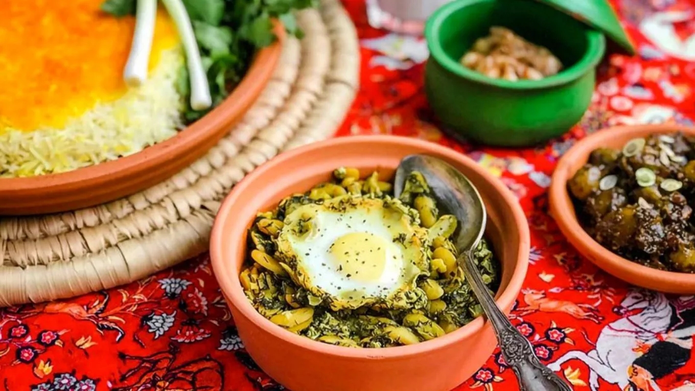 انواع غذاهای محلی گیلان بدون گوشت