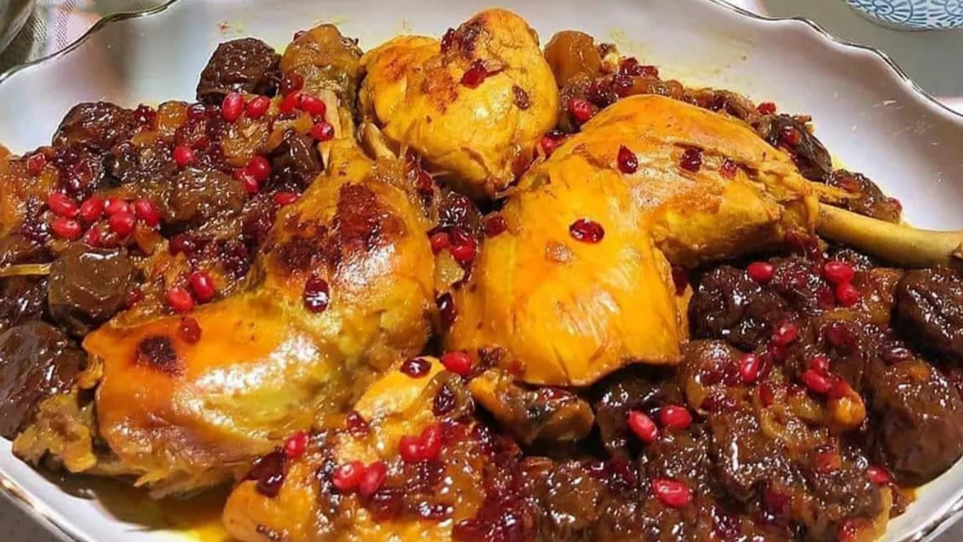 انواع غذای محلی گیلان با گوشت