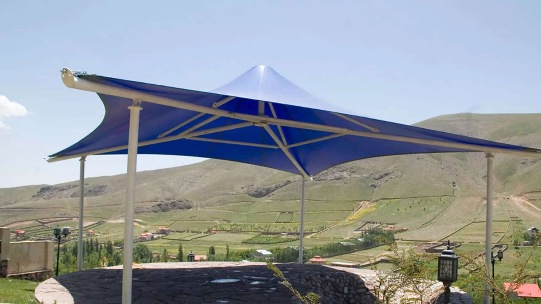 طراحی الاچیق چادری ویلا چه مراحلی دارد؟