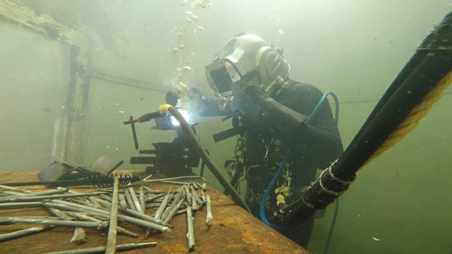 جوشکاری زیر آب یا جوشکاری پرفشار چیست؟