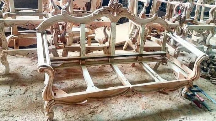 تشخیص چوب گردو در مبل