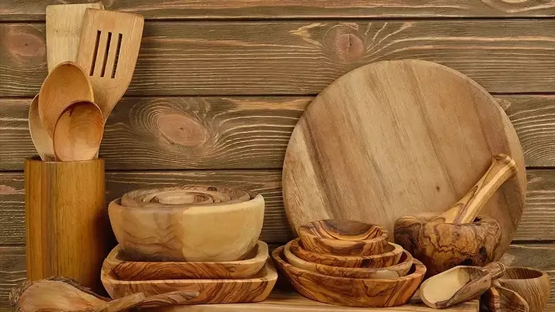 فواید استفاده از ظروف چوبی