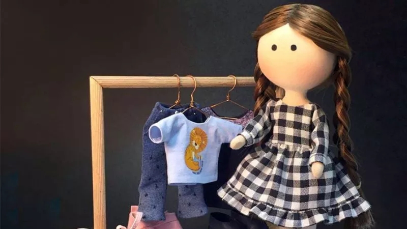 وسایل لازم برای ساخت عروسک روسی