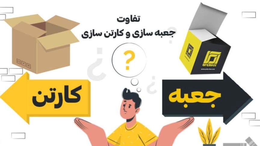 تفاوت جعبه سازی و کارتن سازی