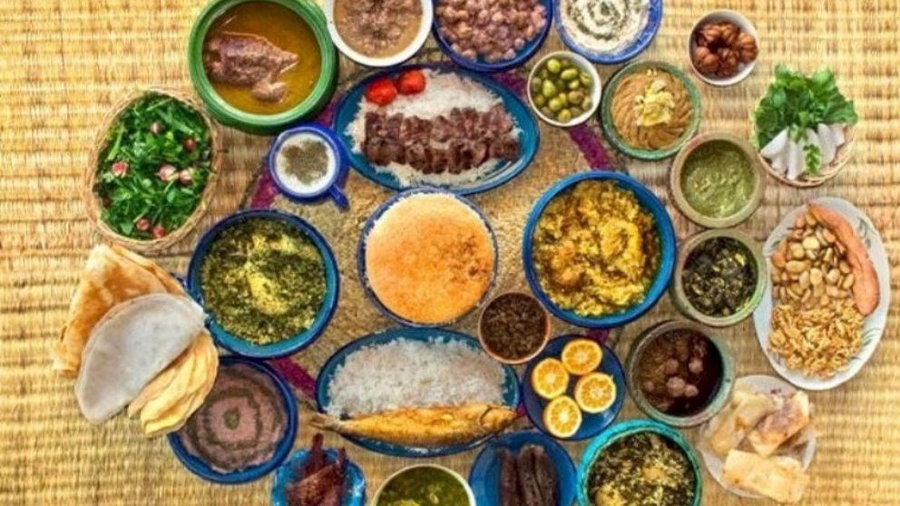 انواع غذاهای محلی رشت