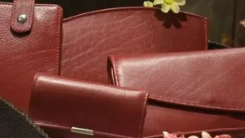 Leather bag and shoe store