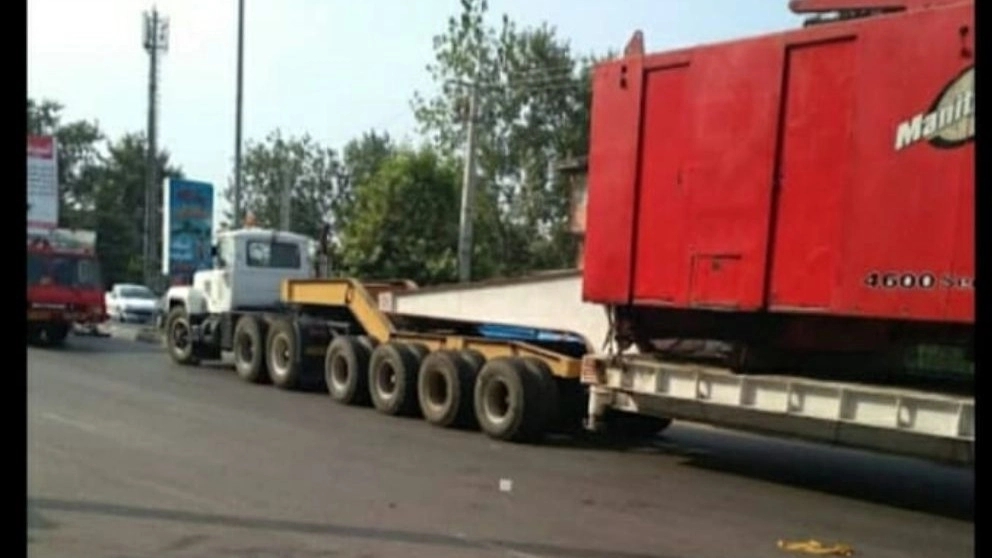 حمل و نقل بارهای ترافیکی کمرشکن مصطفی مرادیان