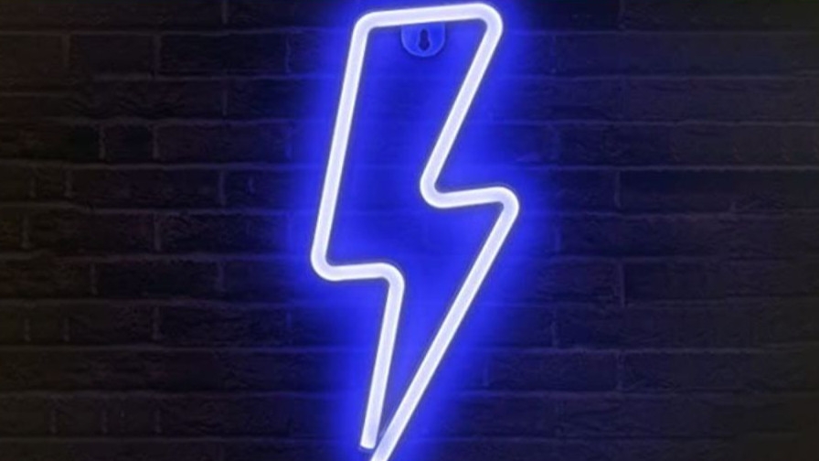 The electricity consumption of the neon sign