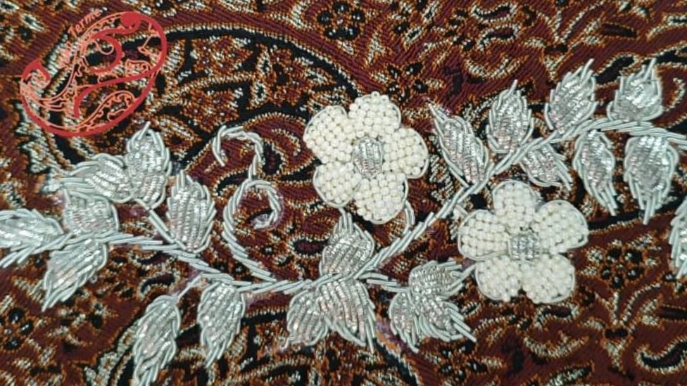 آشنایی با مراحل ترمه دوزی