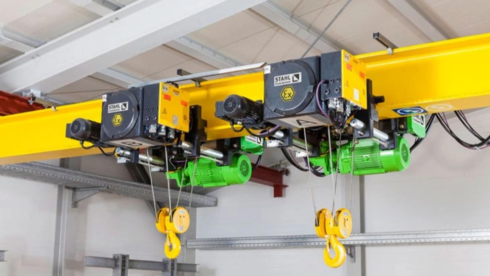 What is a ceiling crane?