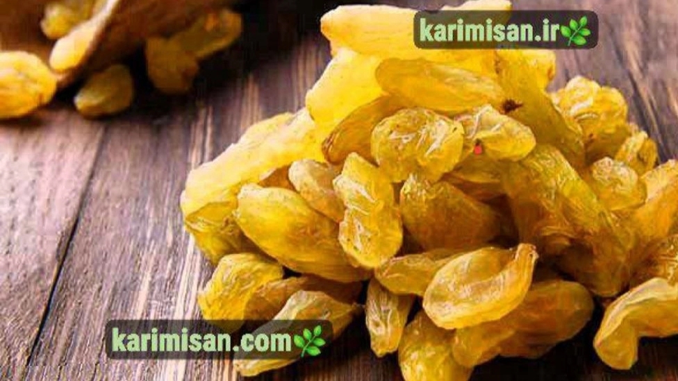 فروش عمده و صادرات کشمش زرد قلمی