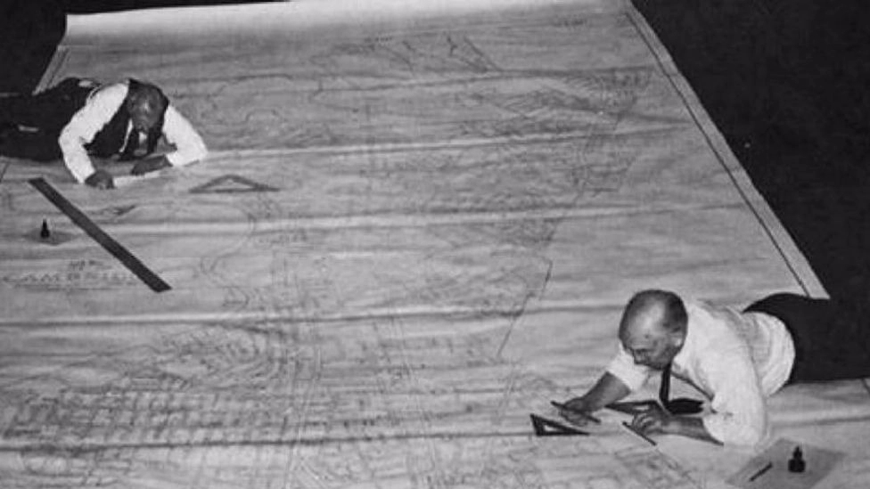 تاریخچه نقشه برداری