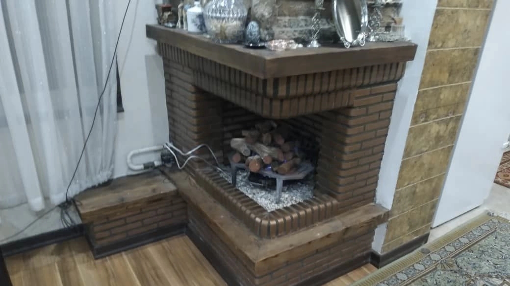 شومینه مدرن، ساخت و نصب شومینه و باربیکیو آجرنما تزئینات ساختمان در لاهیجان