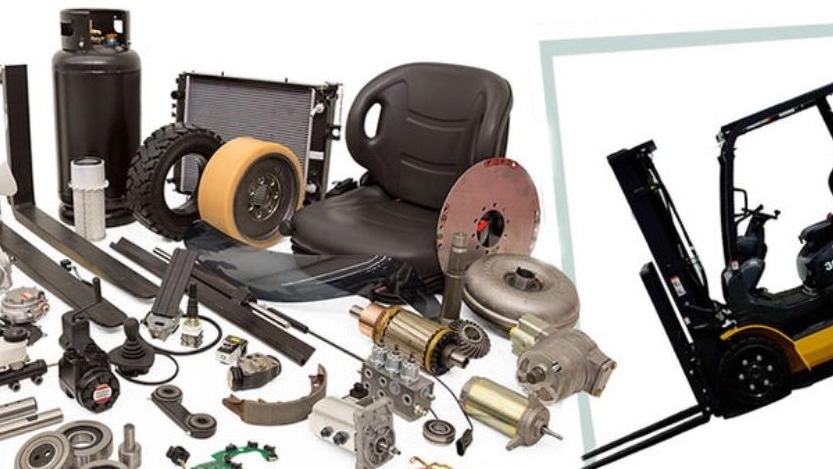 How forklift parts work