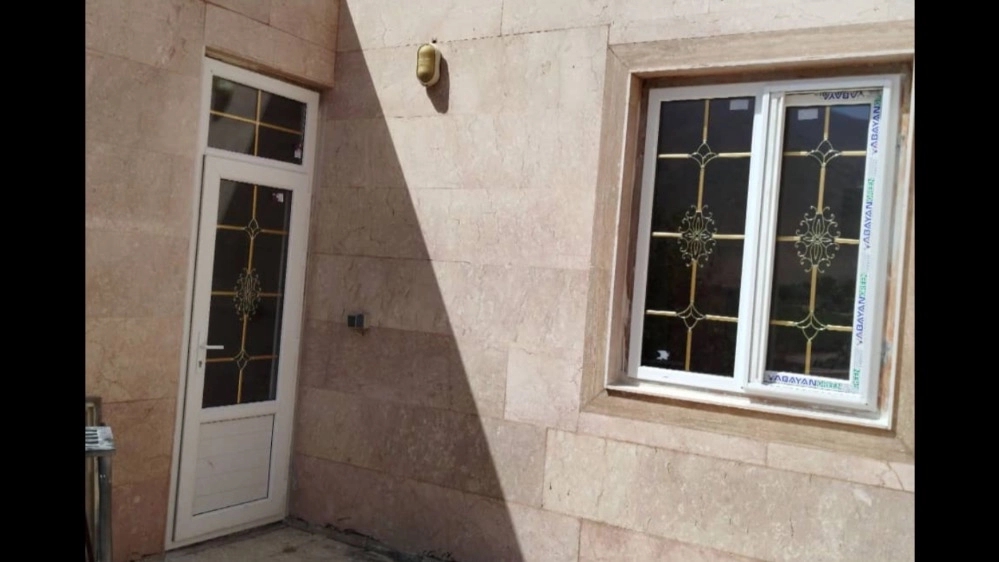 نمونه اجرای پنجره upvc برای مشتری