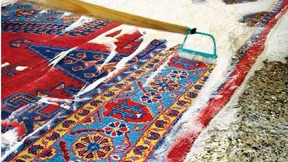 شستشوی فرش در قالیشویی روشن شیراز